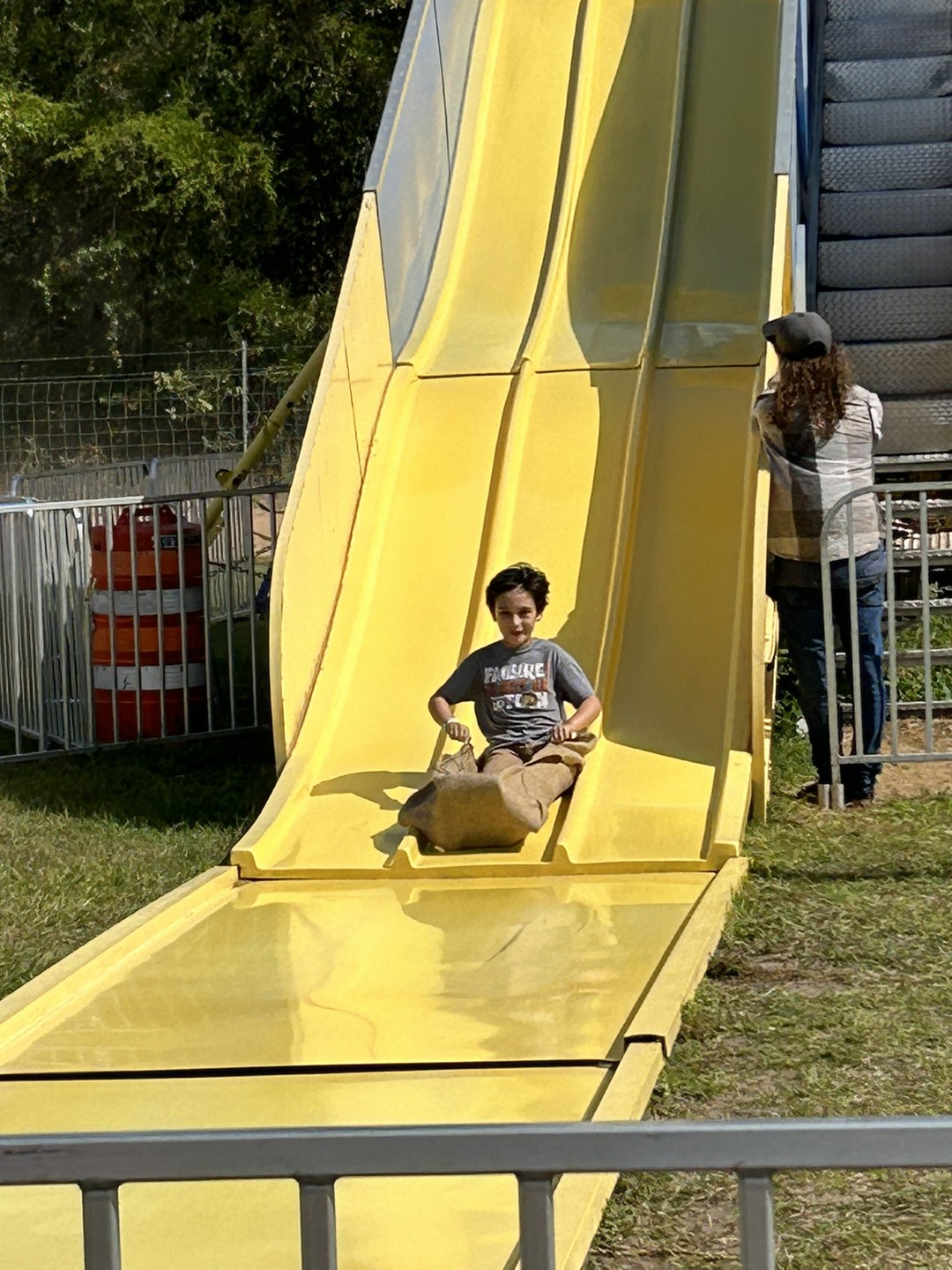 child in rolling