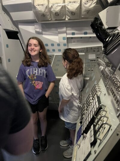 Girls in the skyrocket