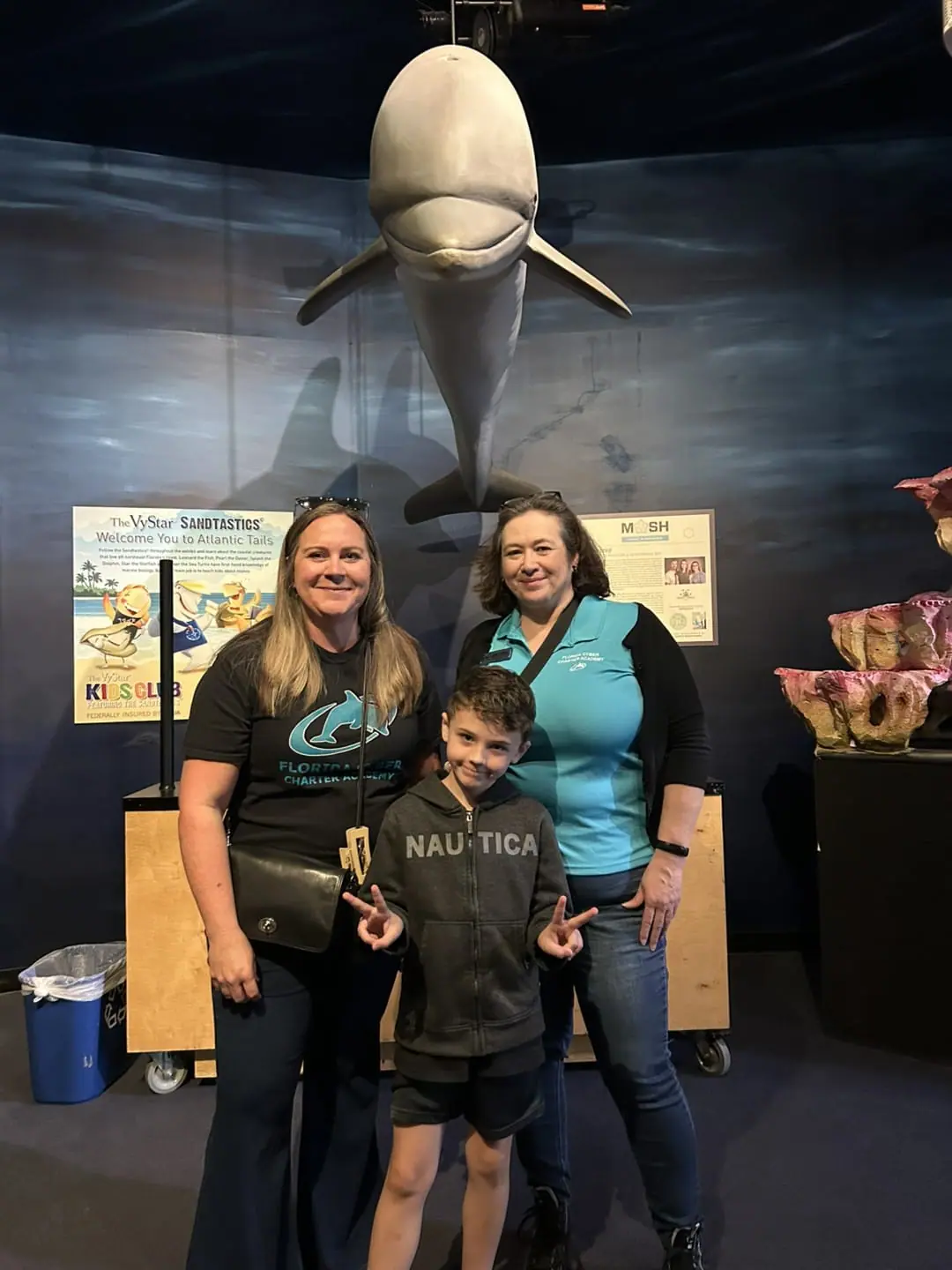 Two woman with a little boy