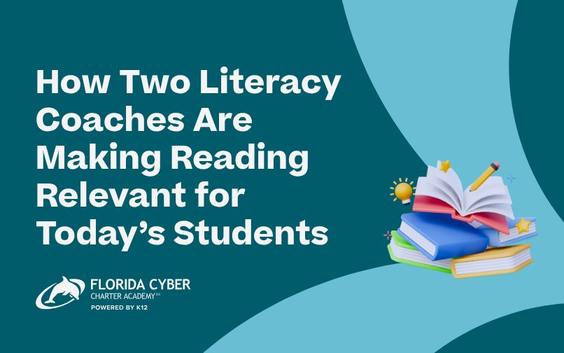 Image with text that reads, "How Two Literacy Coaches Are Making Reading Relevant for Today's Students